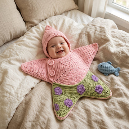 Disfraz de Crochet Premium para bebe