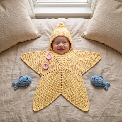 Disfraz de Crochet Premium para bebe